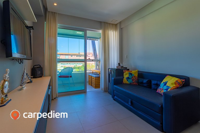 Apartamento aconchegante no Villas do Atlantico