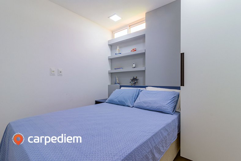 Apartamento aconchegante no Villas do Atlantico