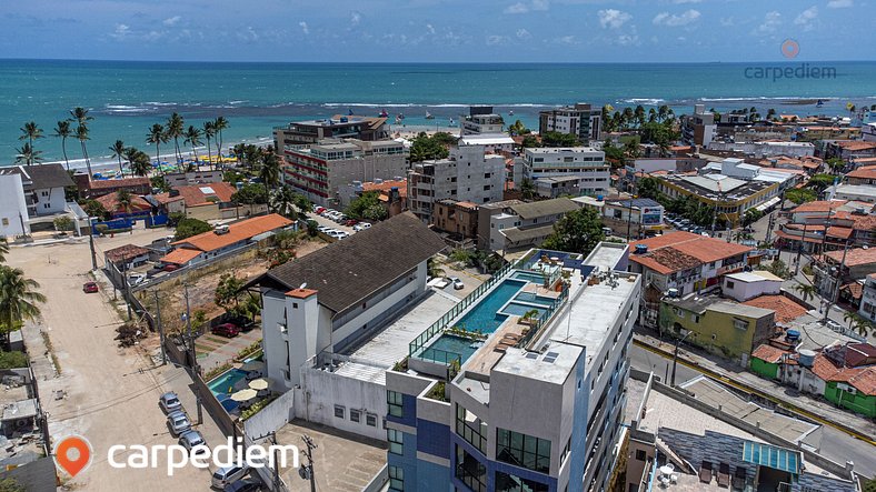 Apto no Porto Blue em Porto de Galinhas por Carpediem