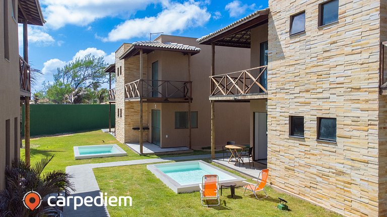 Beachfront Duplex #A12 em Barro Preto by Carpediem