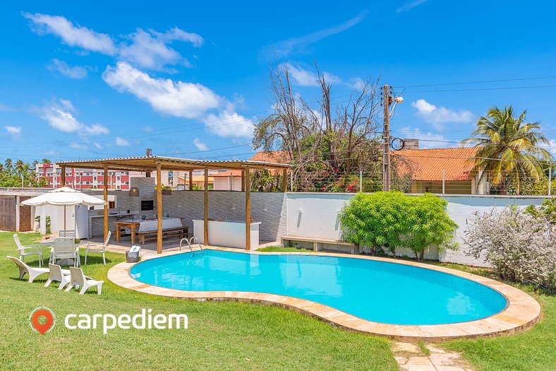 Casa espaçosa no coração de Porto das Dunas por Carpediem