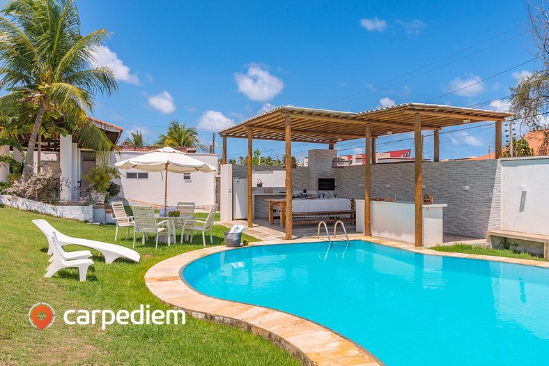 Casa espaçosa no coração de Porto das Dunas por Carpediem