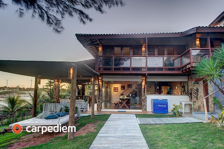 Casa espetacular na Praia de Taíba por Carpediem