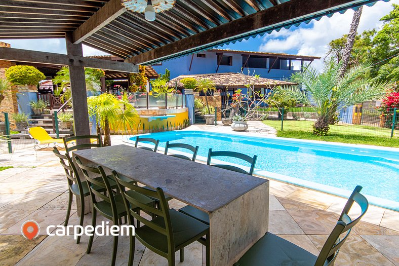 Casa Incrivel e com muito espaço na Praia de Cotovelo