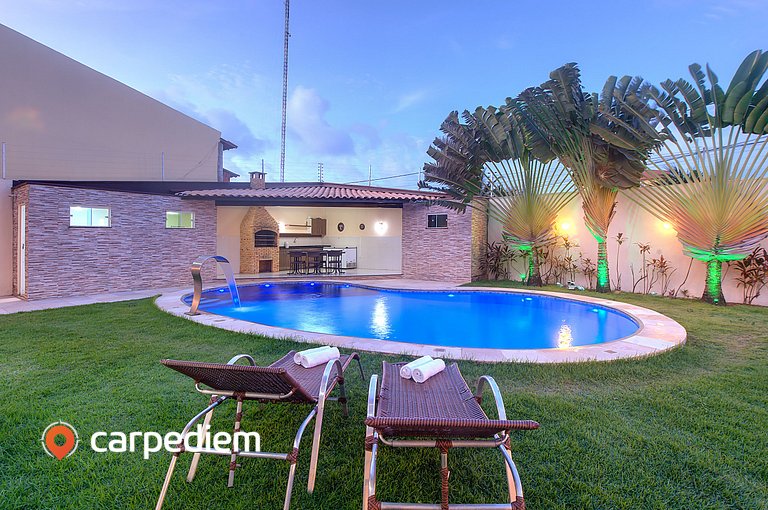 Casa Incrível no melhor da Praia de Tabuba por Carpediem