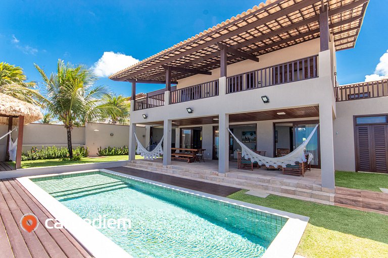 Casa na Praia de Porto Mirim para 18 pessoas por Carpediem