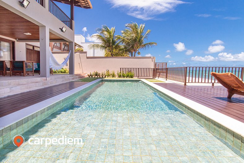 Casa na Praia de Porto Mirim para 18 pessoas por Carpediem