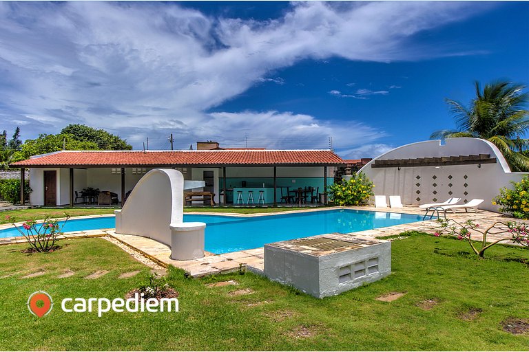 Casa para alugar com piscina na praia do Tabuba