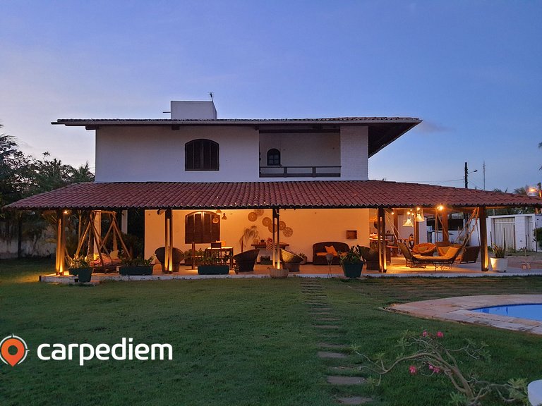 Casa para alugar com piscina na praia do Tabuba