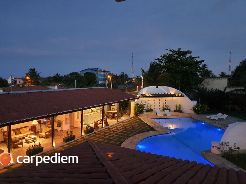 Casa para alugar com piscina na praia do Tabuba