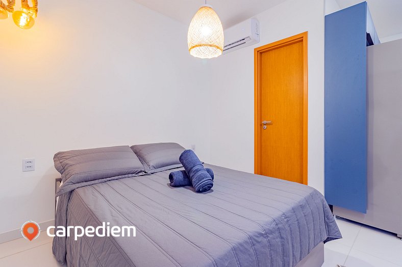 Mana Beach #A119 - Flat Quádruplo por Carpediem