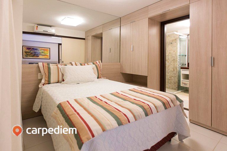 Apartamento mobiliado no Dunas de Cotovelo