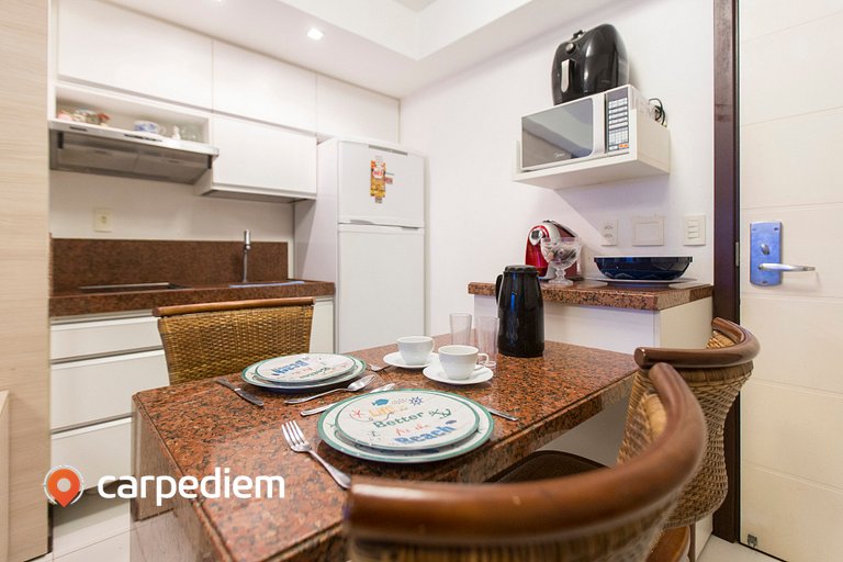 Apartamento mobiliado no Dunas de Cotovelo