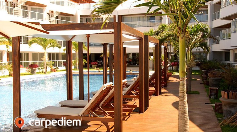 Apartamento mobiliado no Dunas de Cotovelo
