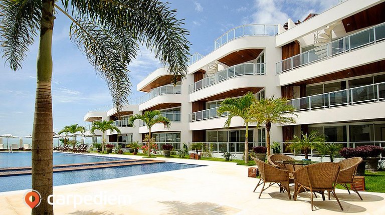 Apartamento mobiliado no Dunas de Cotovelo