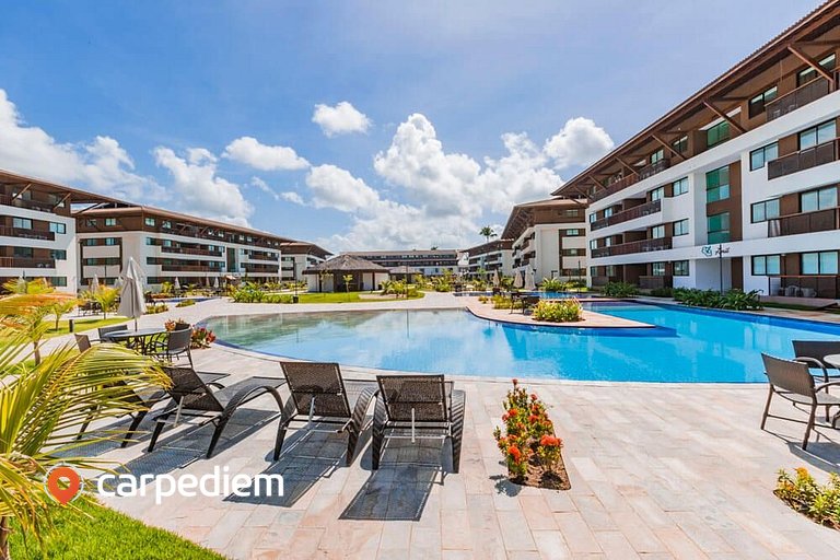 Cupe Beach Living #107C - Beira Mar por Carpediem