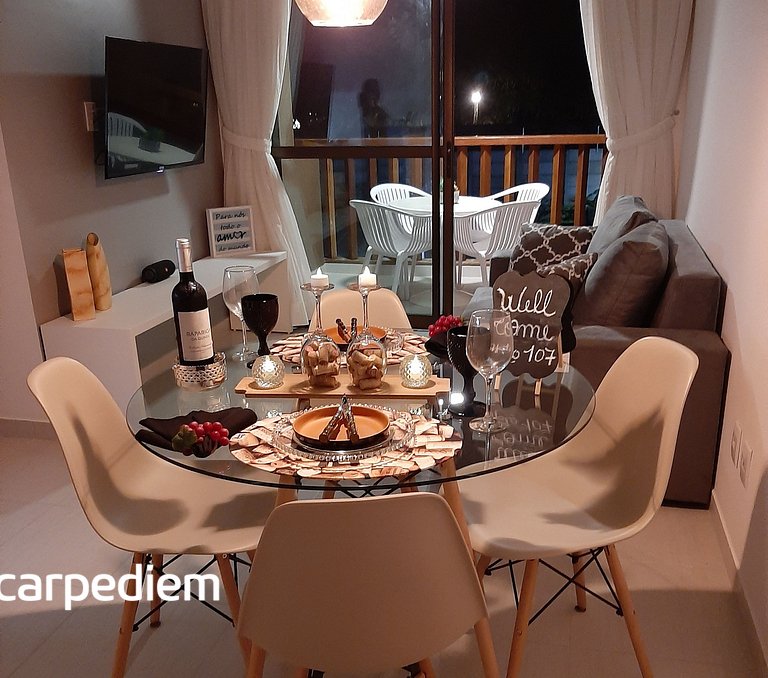 Cupe Beach Living #107C - Beira Mar por Carpediem