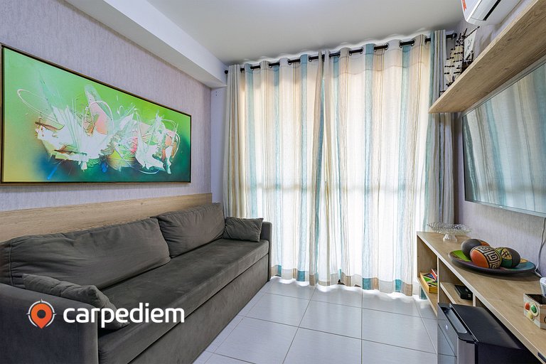 Cupe Beach Living #205 - Beira Mar por Carpediem