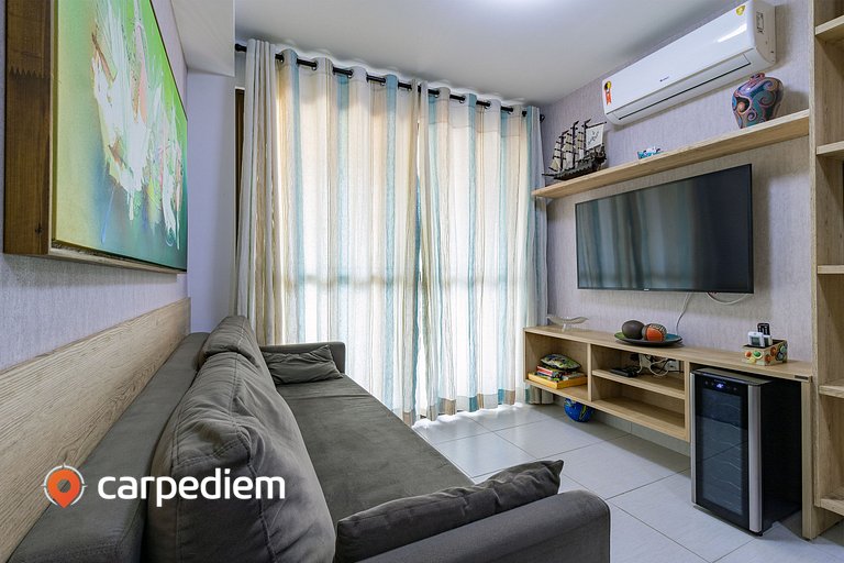 Cupe Beach Living #205 - Beira Mar por Carpediem