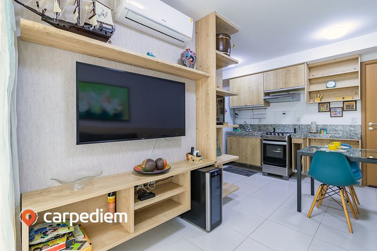 Cupe Beach Living #205 - Beira Mar por Carpediem