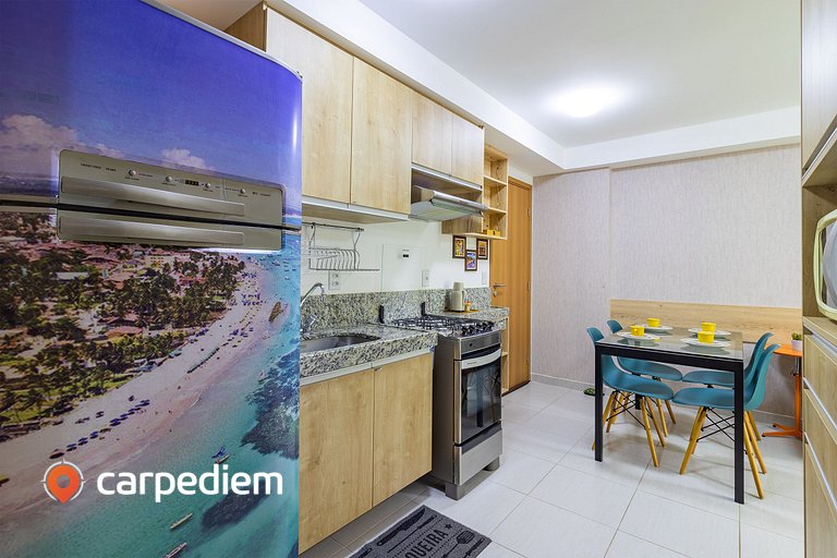Cupe Beach Living #205 - Beira Mar por Carpediem