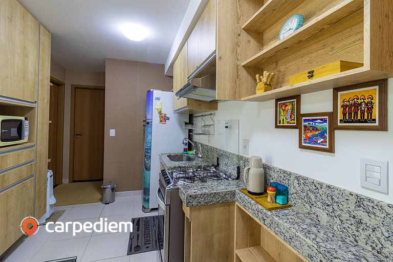 Cupe Beach Living #205 - Beira Mar por Carpediem