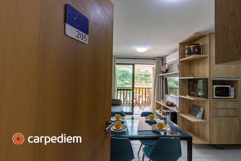 Cupe Beach Living #205 - Beira Mar por Carpediem