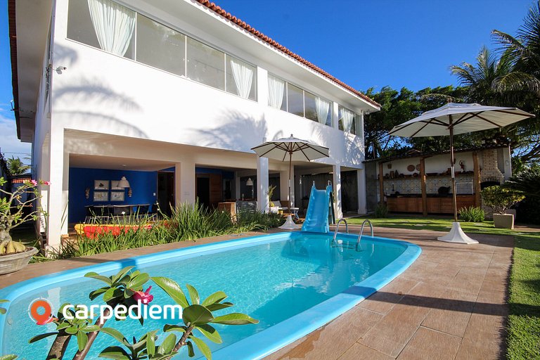 Casa Pé na areia na Praia de Genipabu por Carpediem