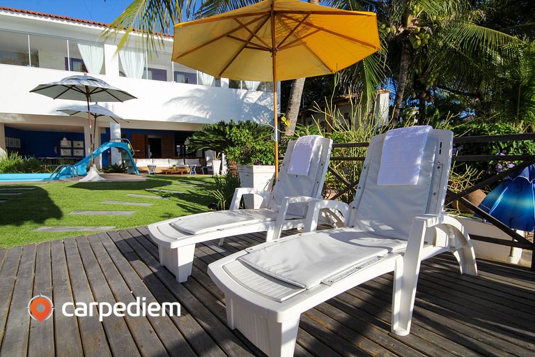 Casa Pé na areia na Praia de Genipabu por Carpediem