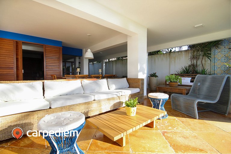 Casa Pé na areia na Praia de Genipabu por Carpediem