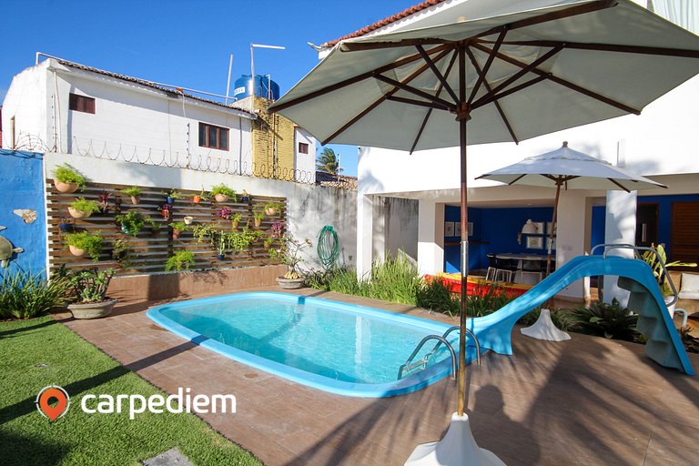 Casa Pé na areia na Praia de Genipabu por Carpediem