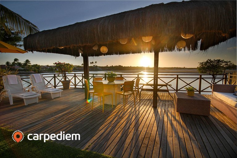 Casa Pé na areia na Praia de Genipabu por Carpediem