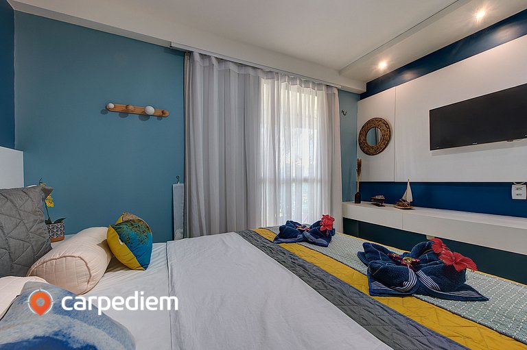 Apartamento excelente em Porto das Dunas por Carpediem