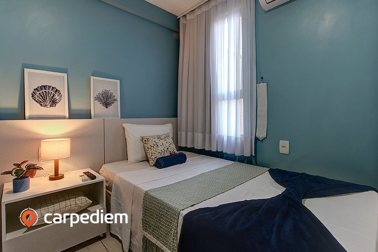 Apartamento excelente em Porto das Dunas por Carpediem