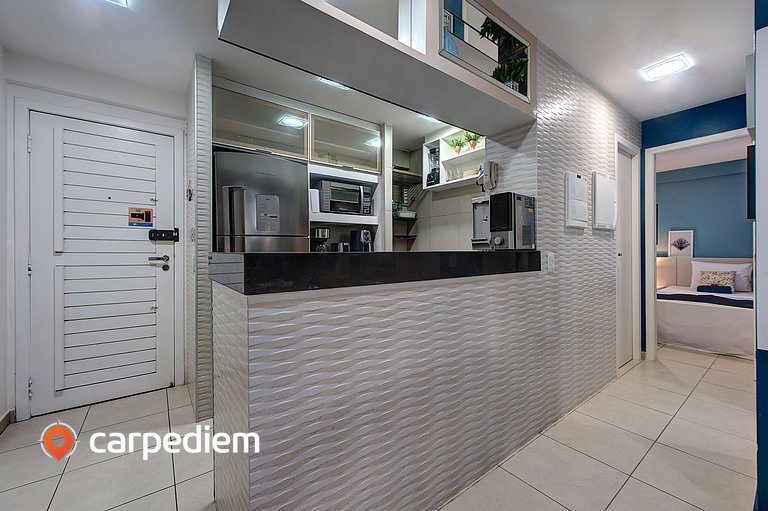Apartamento excelente em Porto das Dunas por Carpediem