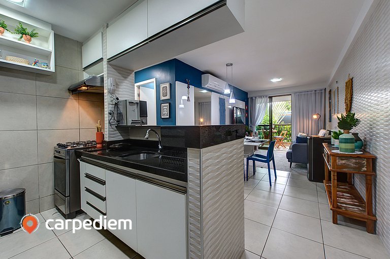 Apartamento excelente em Porto das Dunas por Carpediem