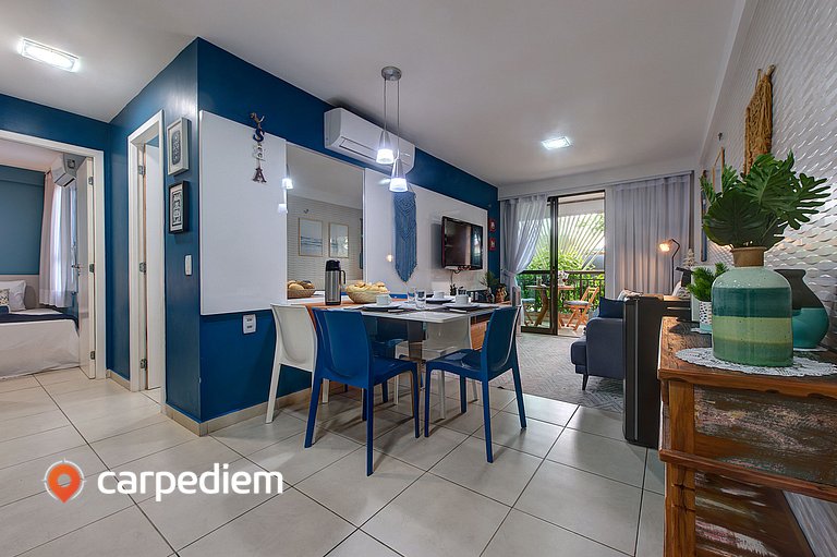 Apartamento excelente em Porto das Dunas por Carpediem