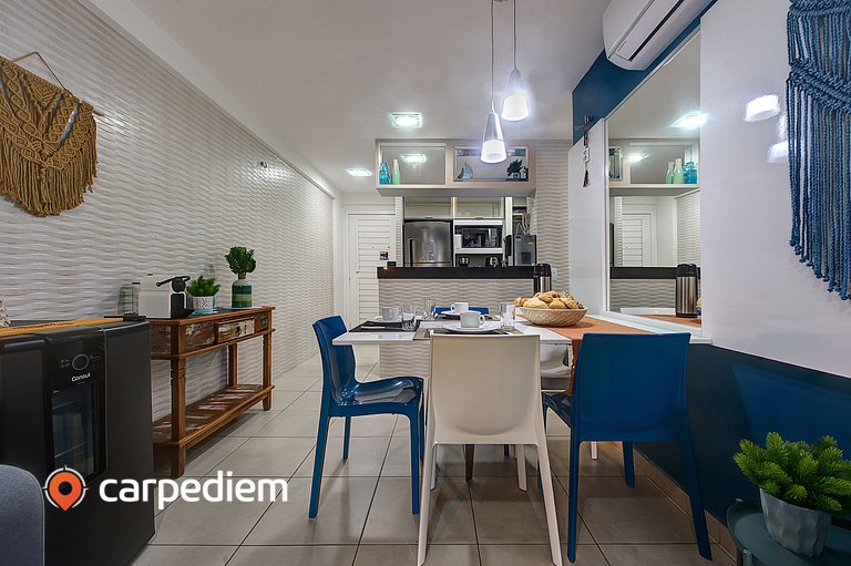 Apartamento excelente em Porto das Dunas por Carpediem