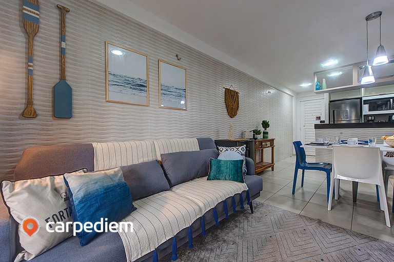 Apartamento excelente em Porto das Dunas por Carpediem