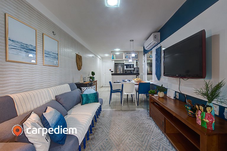 Apartamento excelente em Porto das Dunas por Carpediem