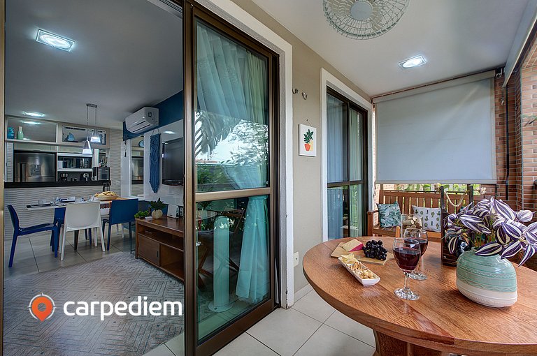 Apartamento excelente em Porto das Dunas por Carpediem