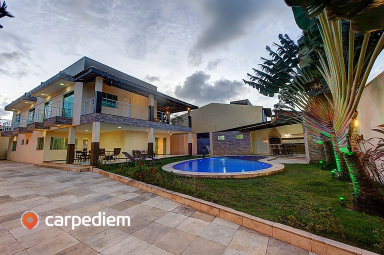 Casa Incrível no melhor da Praia de Tabuba por Carpediem