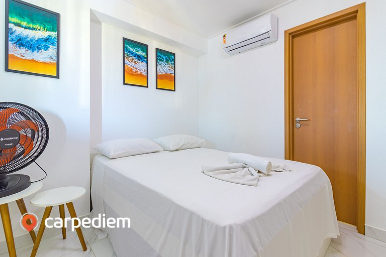 Cupe Beach Living #308 - Apê em resort por Carpediem