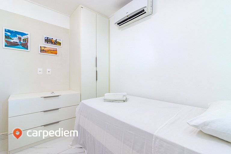 Cupe Beach Living #308 - Apê em resort por Carpediem