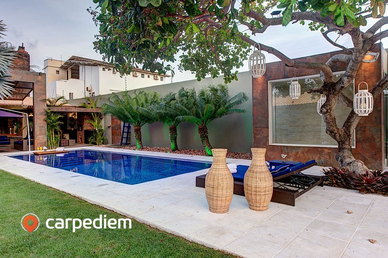 Casa Oásis com Sauna, Hidro e Piscina by Carpediem