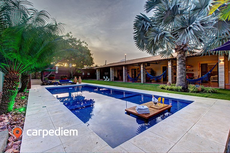 Casa Oásis com Sauna, Hidro e Piscina by Carpediem