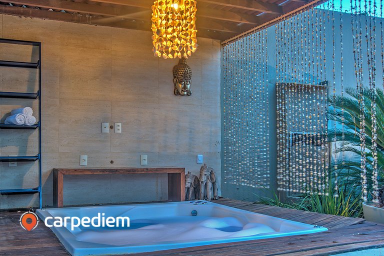 Casa Oásis com Sauna, Hidro e Piscina by Carpediem