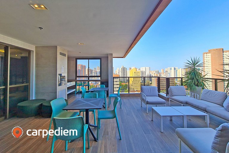 JSmart Studio #1106 - Apartamento na Aldeota por Carpediem