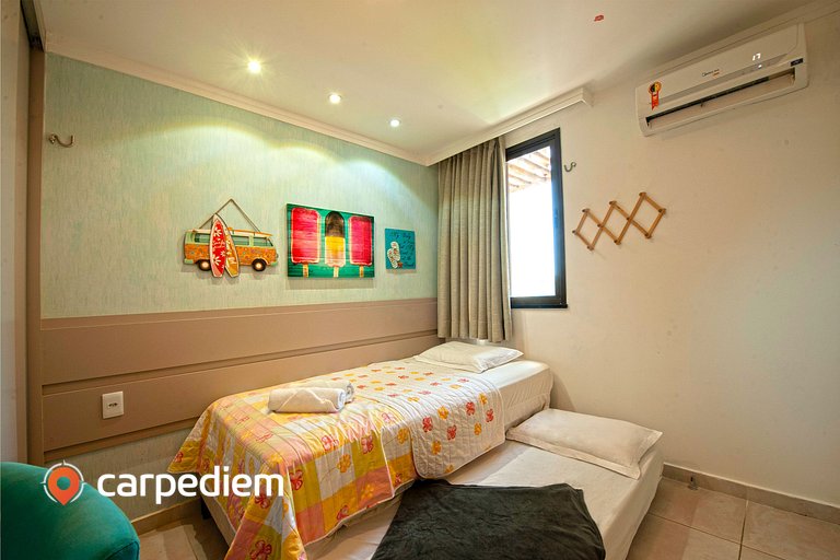 Belíssimo apartamento no WaiWai na praia do Cumbuco