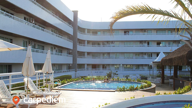 Blue Marlim #402 - Apartamento Com Vista do Mar Por Carpedie